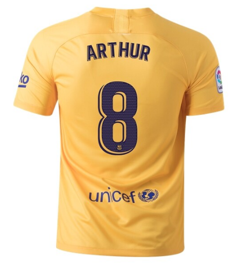 Barcelona Fourth Soccer Jersey Shirt Arthur #8 2019/20